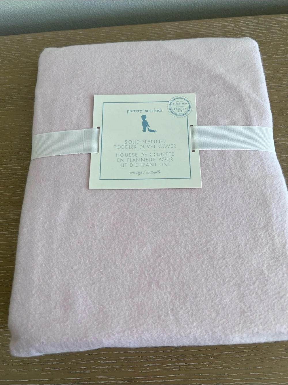 Pottery Barn Toddler Light Pink Duvet Cover